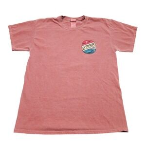 Captiva Island Outfitters Florida Tshirt L Gulf Faded Red Graphic Resort Coastal